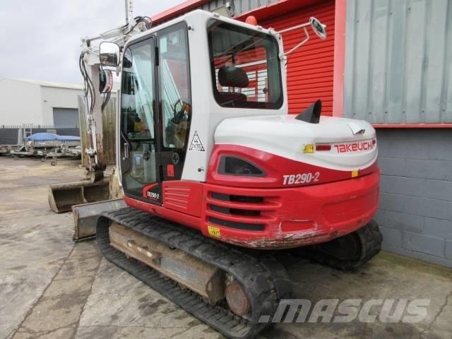 Takeuchi TB 290-2 Midi excavators  7t - 12t