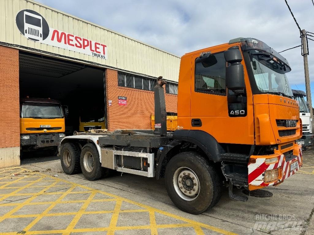 Iveco Trakker 450 Cable lift demountable trucks