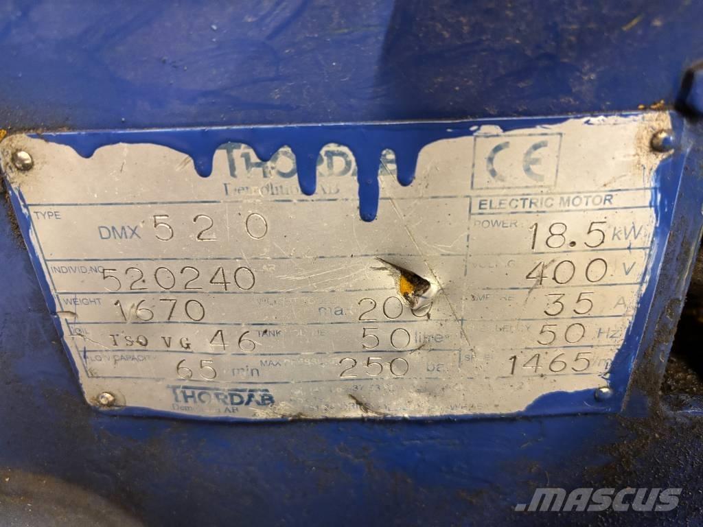  DMX 520 Demolition excavators