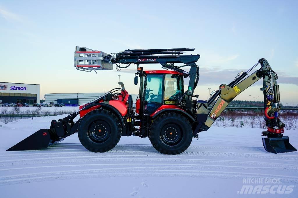 Huddig 1370 CABLE Backhoe loaders