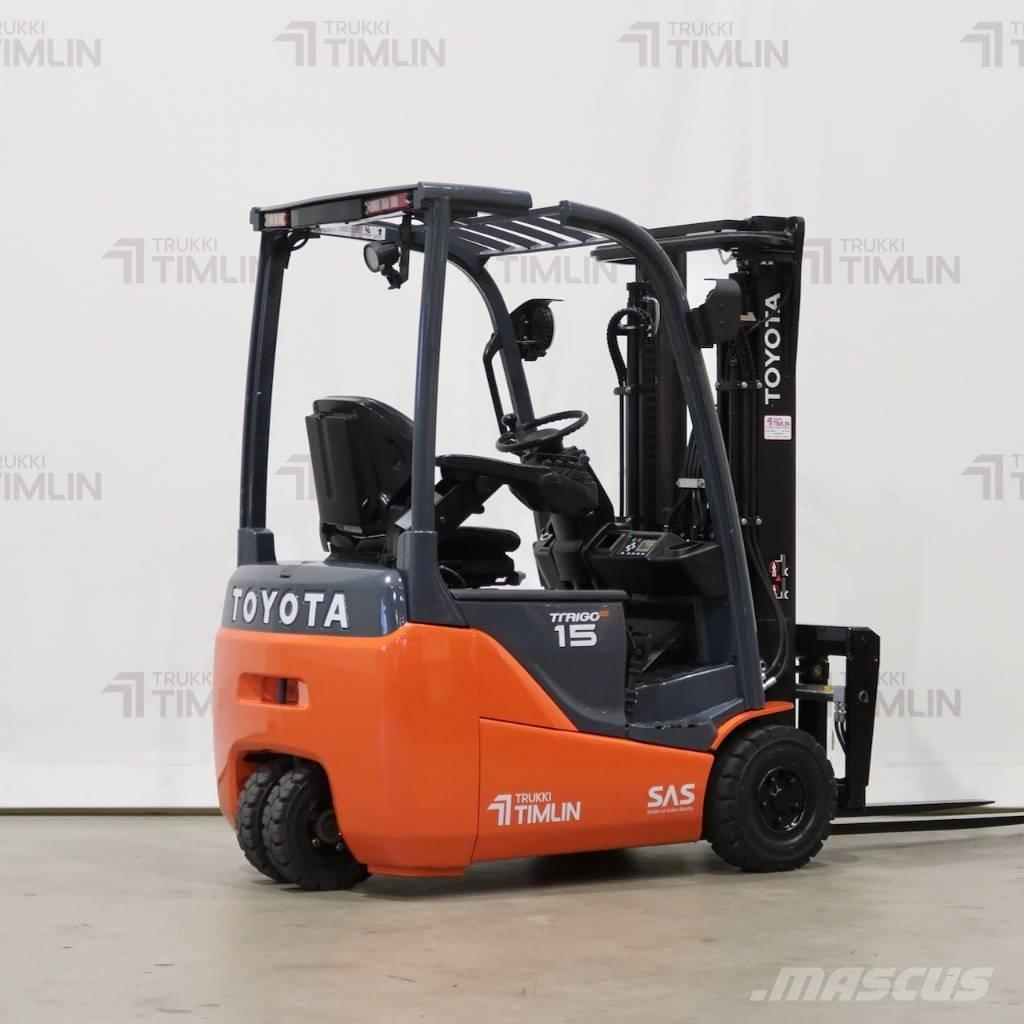 Toyota 8FBE15T Electric forklift trucks