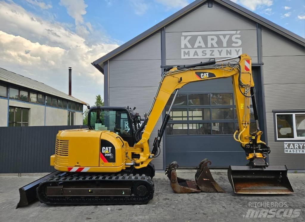 CAT 308 E 2 CR Midi excavators  7t - 12t