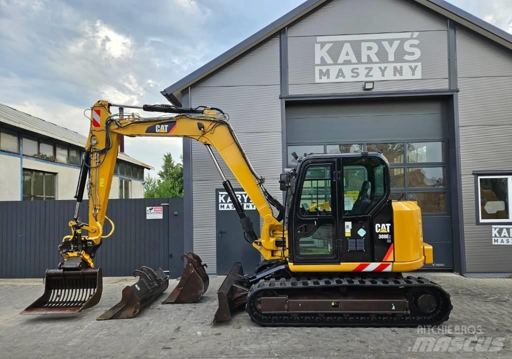 CAT 308 E 2 CR Midi excavators  7t - 12t