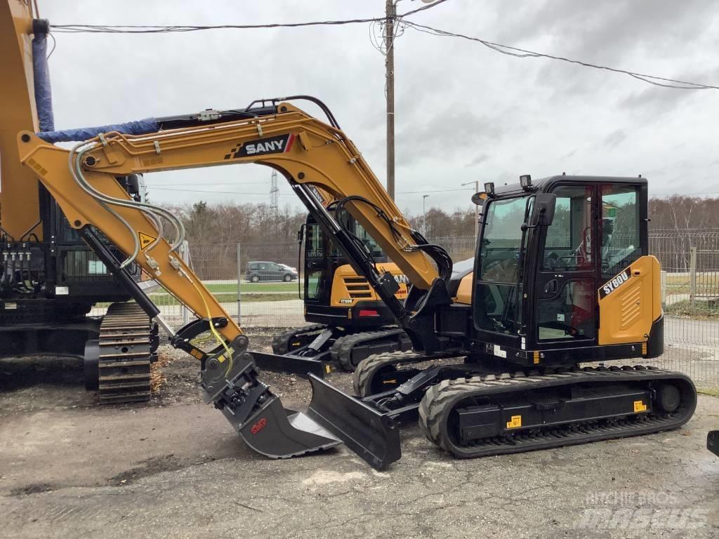 Sany SY80U Midi excavators  7t - 12t