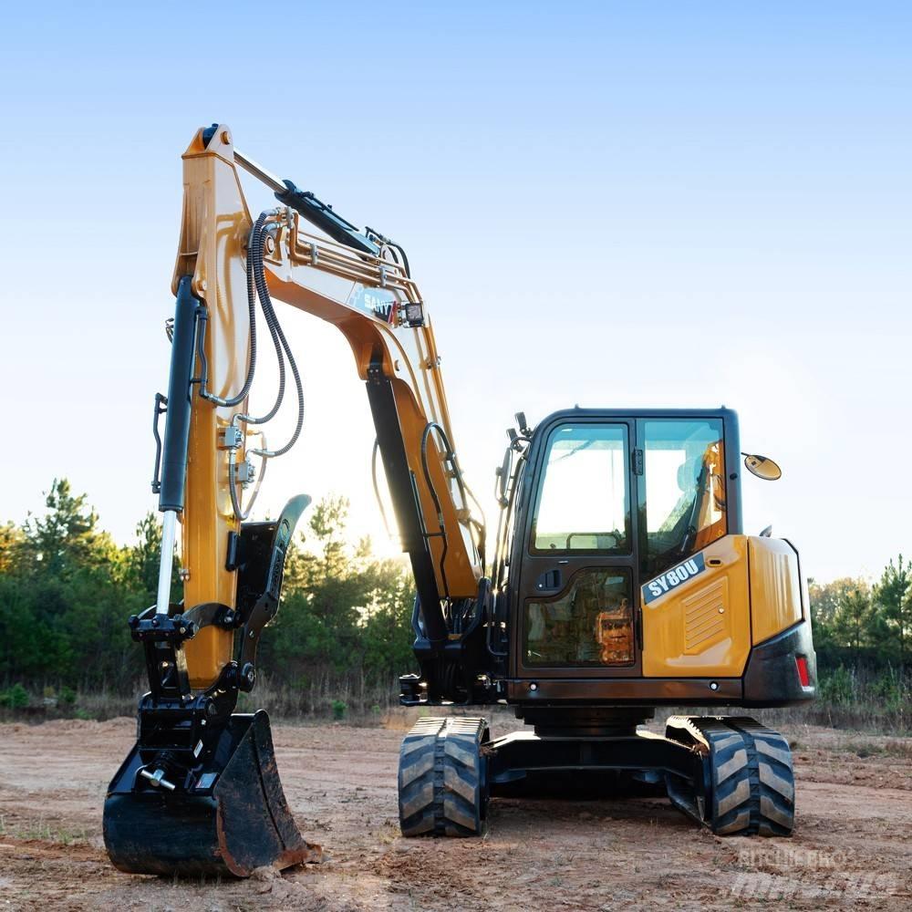 Sany SY80U Midi excavators  7t - 12t
