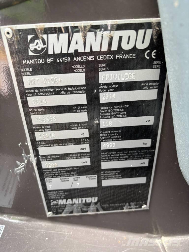 Manitou MRT 2140+ Telescopic handlers