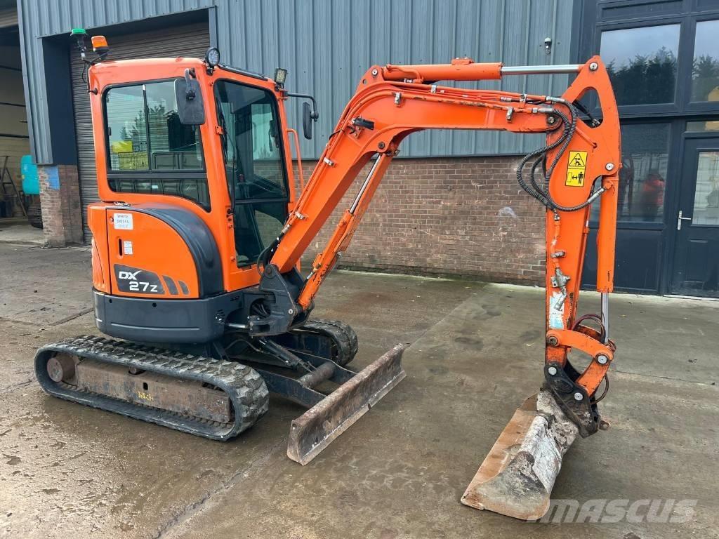 Doosan DX 27 Z Mini excavators < 7t (Mini diggers)