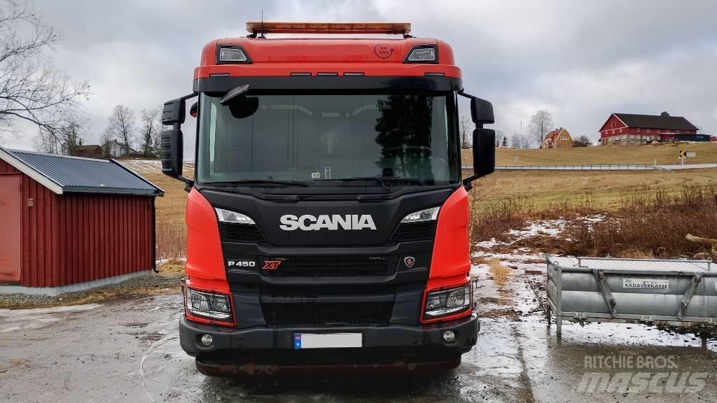 Scania P450 XT Combi / vacuum trucks