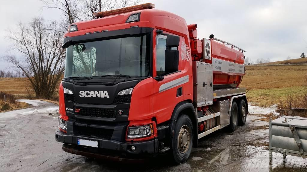 Scania P450 XT Combi / vacuum trucks