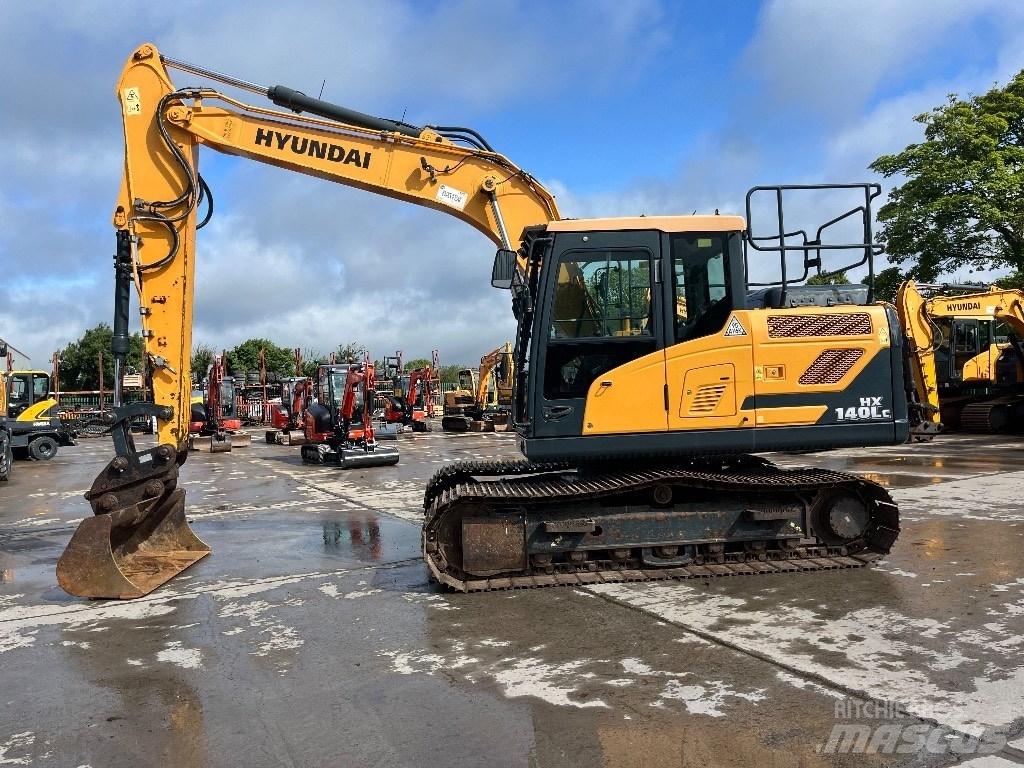 Hyundai HX140LC Crawler excavators