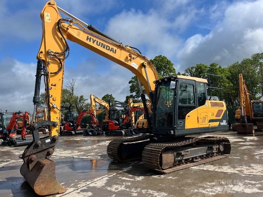 Hyundai HX140LC Crawler excavators