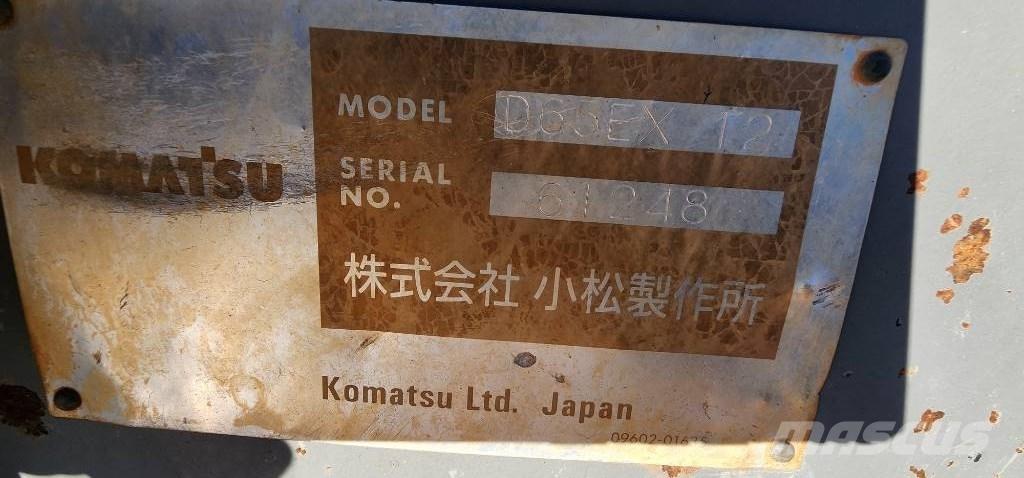 Komatsu D 65 EX 12 Crawler dozers