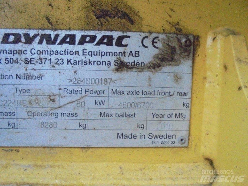 Dynapac CC 224 HF Twin drum rollers