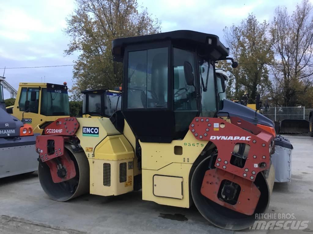 Dynapac CC 224 HF Twin drum rollers