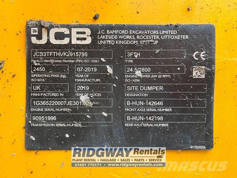 JCB 3 FT Site dumpers
