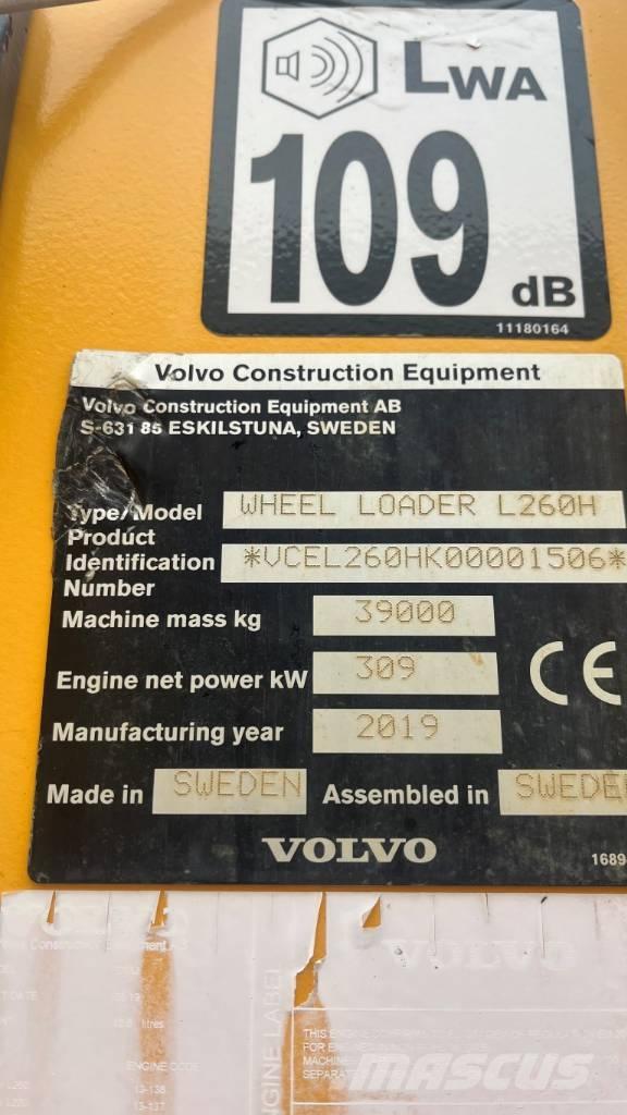 Volvo L260H Wheel loaders