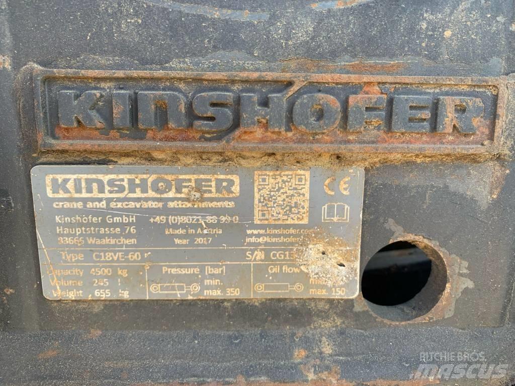 Kinshofer C18VE-60 Grapples