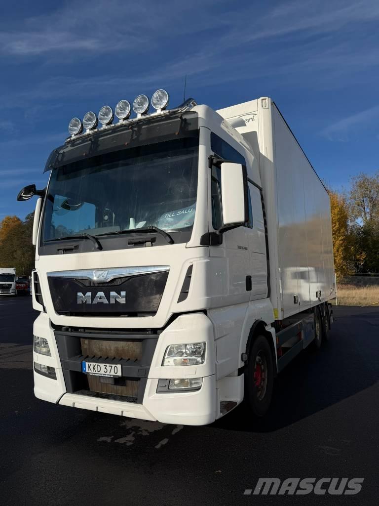 MAN TGX 26.480 6x2 Box body trucks