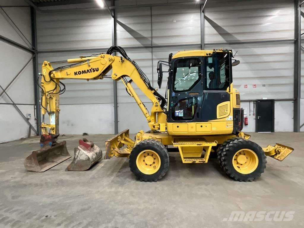 Komatsu PW 98 MR-8 Wheeled excavators
