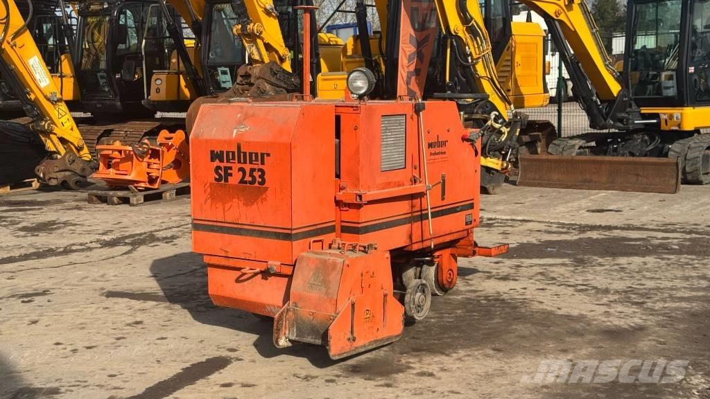Weber SF253 Asphalt splitting machines