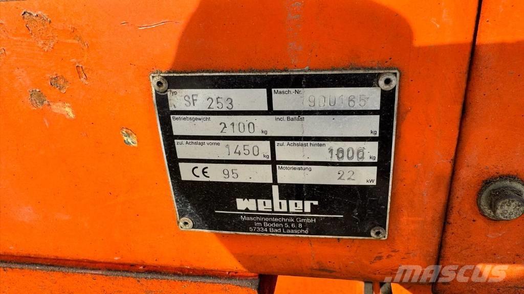 Weber SF253 Asphalt splitting machines