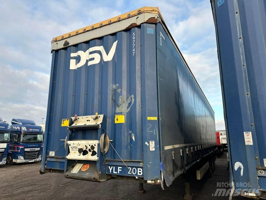 Krone SD Curtainsider semi-trailers