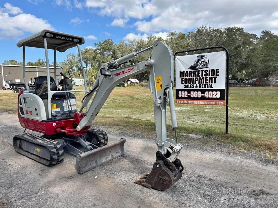 Takeuchi TB 216 Mini excavators < 7t (Mini diggers)