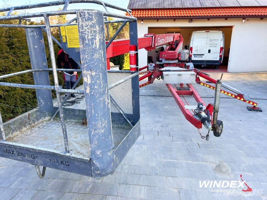 Ommelift 1250 EBZ Trailer mounted aerial platforms