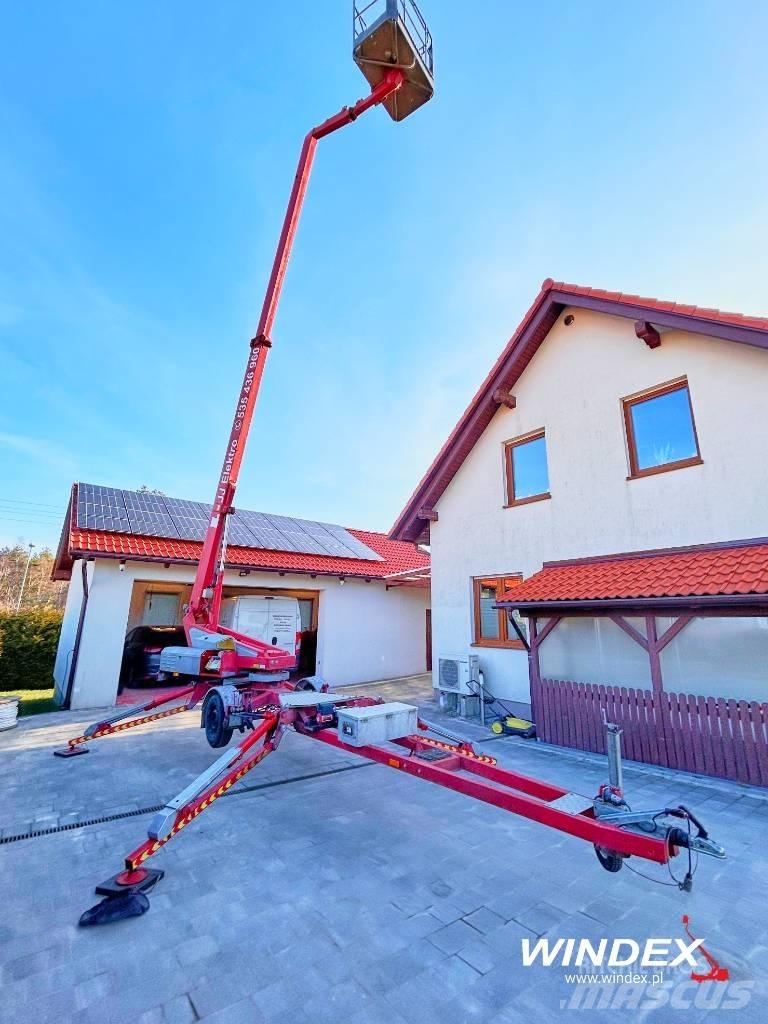 Ommelift 1250 EBZ Trailer mounted aerial platforms