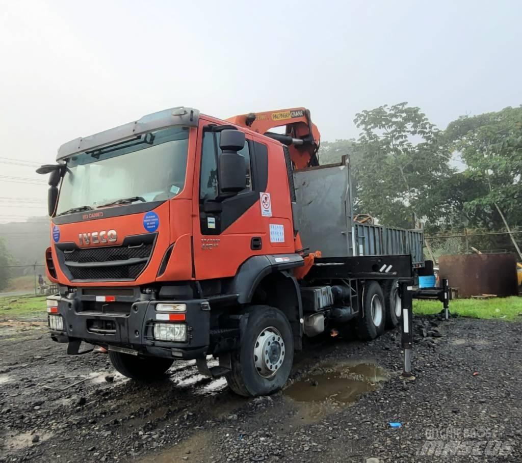 Iveco Trakker 410 Crane trucks