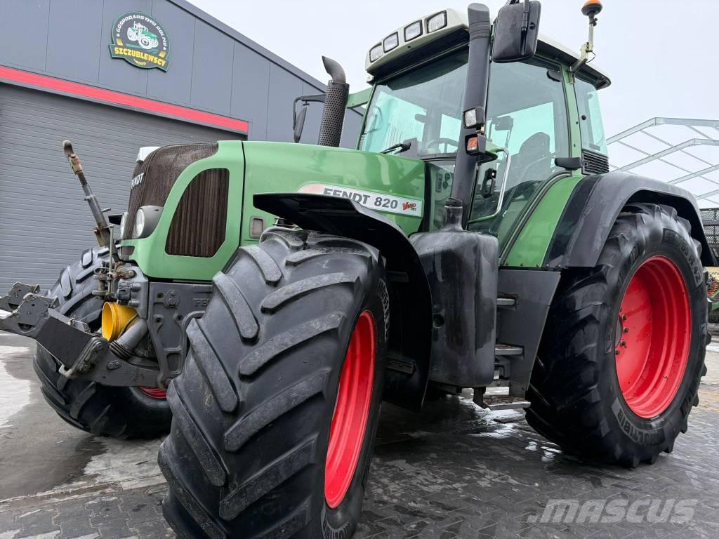 Fendt 820 Vario TMS Tractors