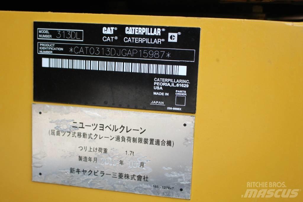 CAT 313 D Crawler excavators