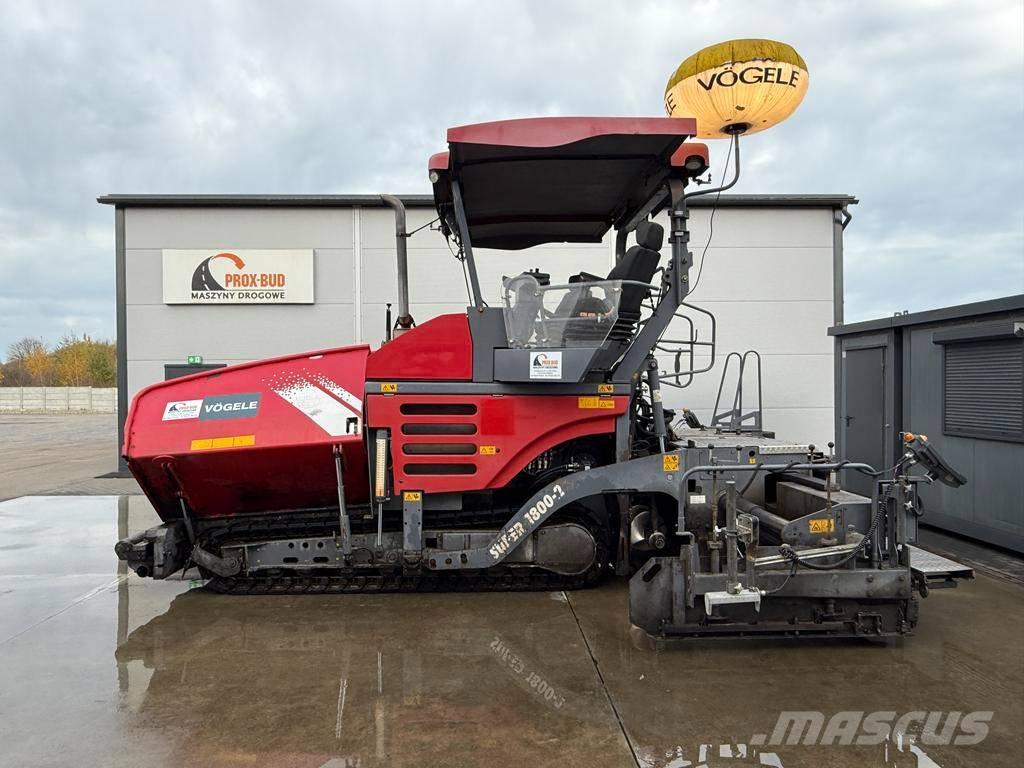 Vögele super 1800-2 Asphalt pavers