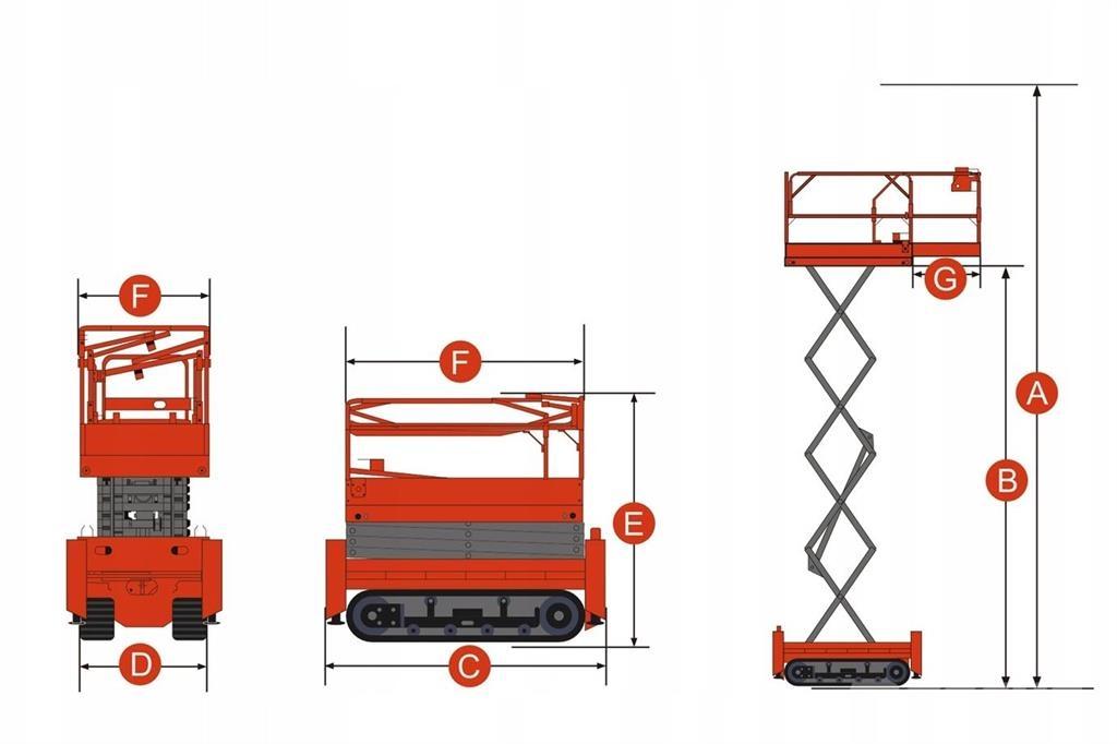Günstig C1214 Scissor lifts