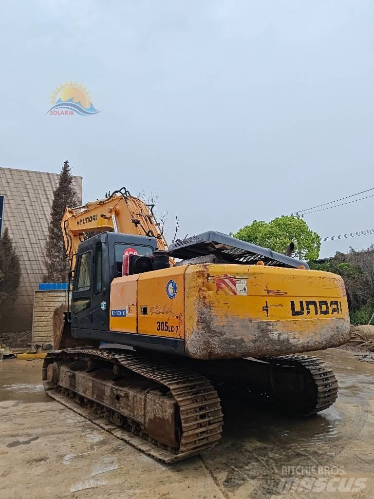 Hyundai R305LC-7 Crawler excavators