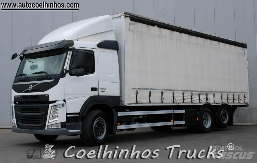 Volvo FM 330 Curtainsider trucks