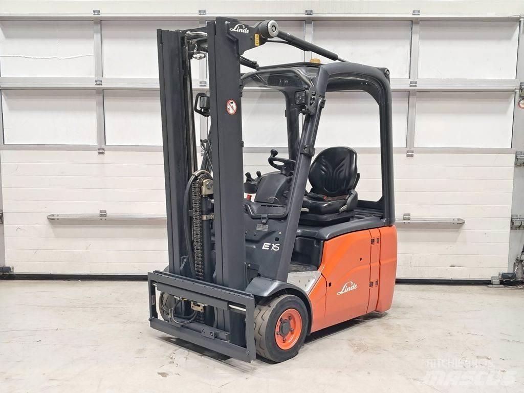 Linde E16C-01 Electric forklift trucks