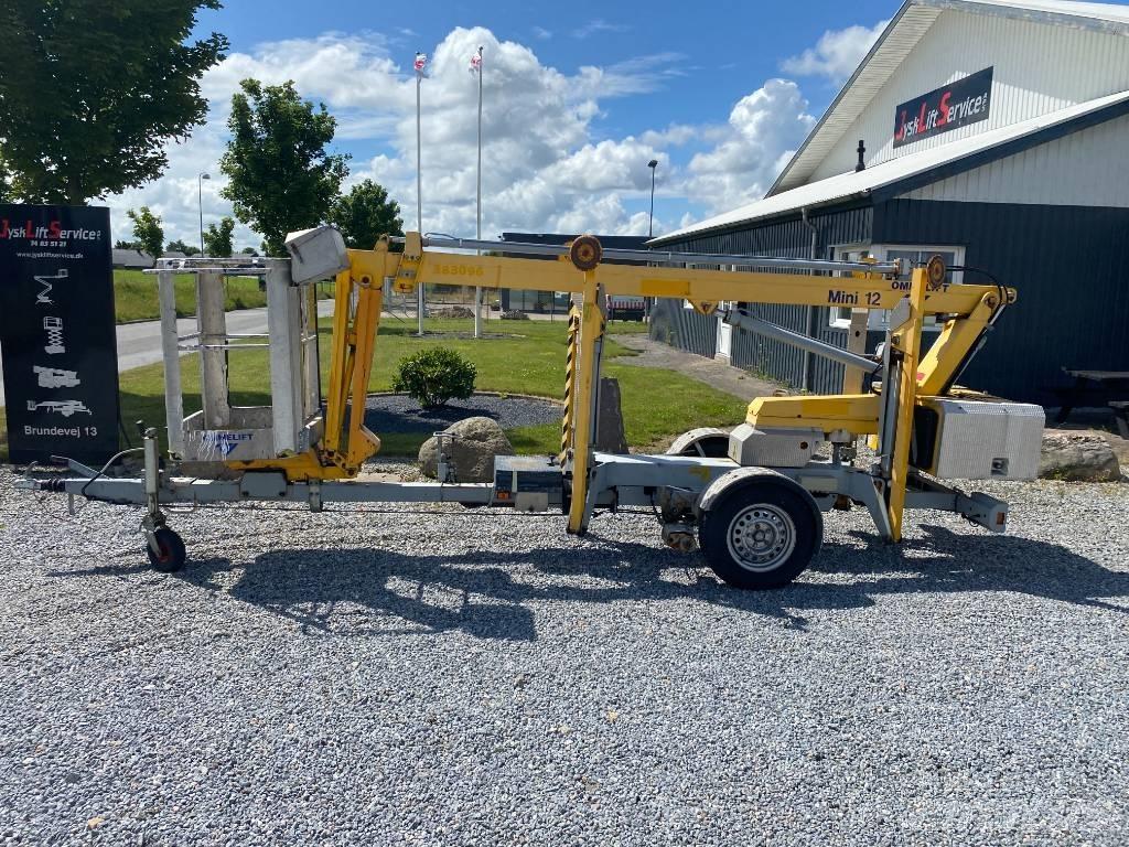 Omme Mini 12 EBJ Trailer mounted aerial platforms