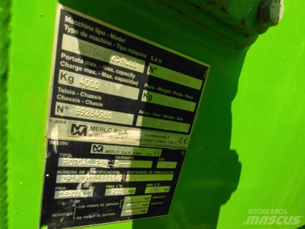 Merlo 40.25 Telescopic handlers