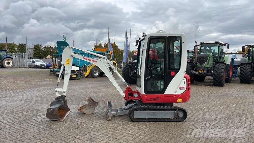 Takeuchi TB216 Mini excavators < 7t (Mini diggers)