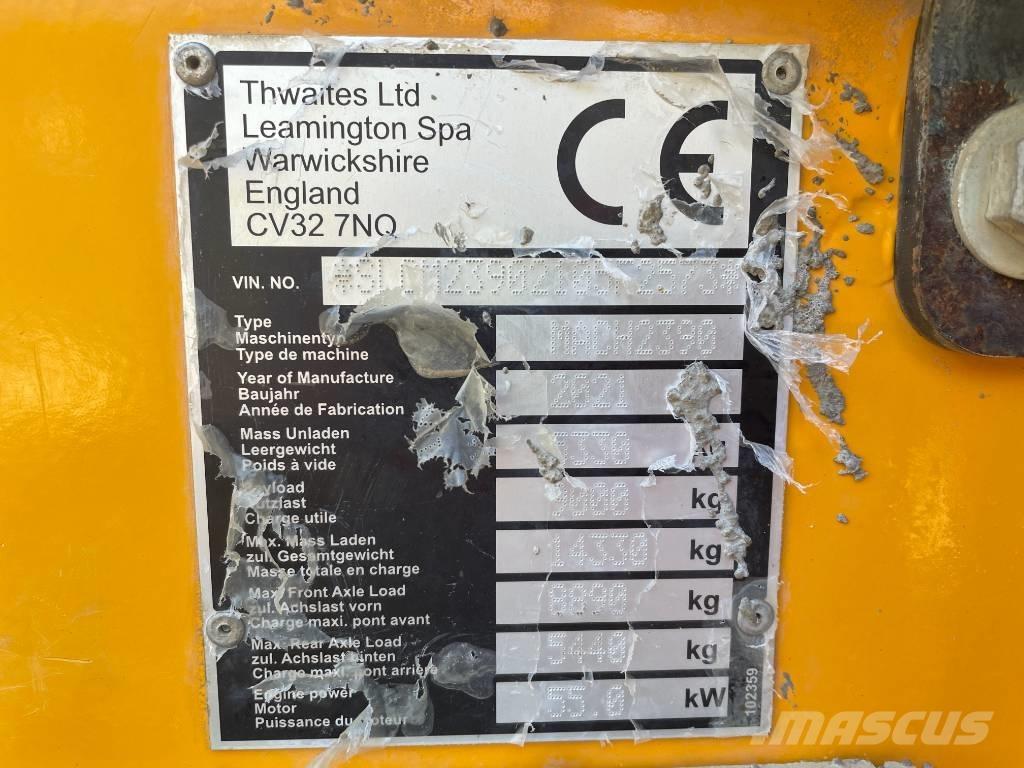 Thwaites MACH 2390 Site dumpers