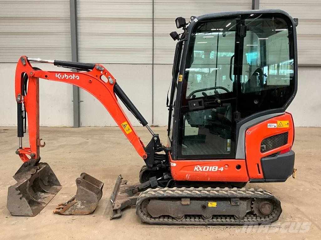 Kubota KX 018-4 Mini excavators < 7t (Mini diggers)