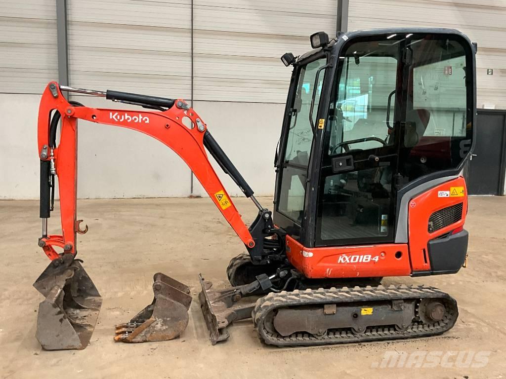 Kubota KX 018-4 Mini excavators < 7t (Mini diggers)