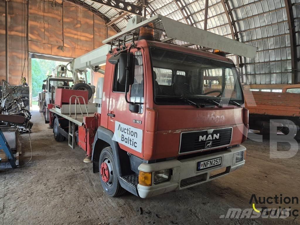 MAN 8.163 Truck & Van mounted aerial platforms