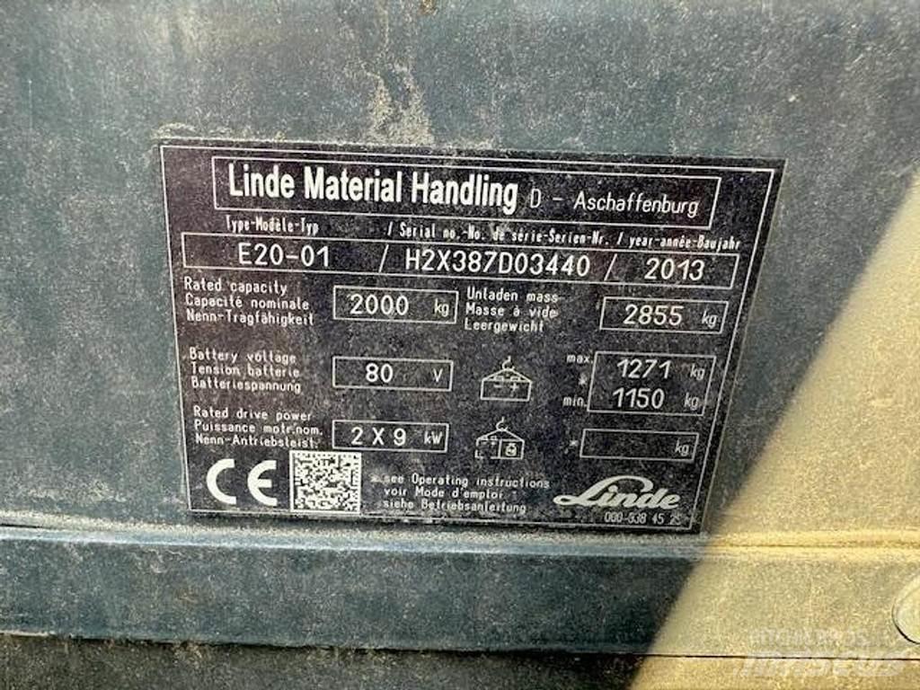 Linde E20-01 Forklift trucks - others