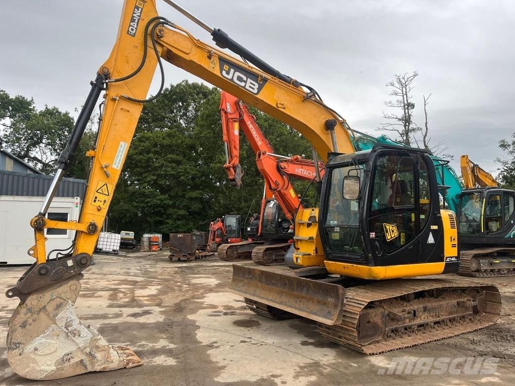 JCB JZ140 with blade Crawler excavators