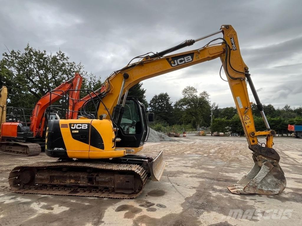 JCB JZ140 with blade Crawler excavators