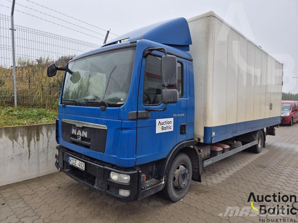 MAN TGL12.220 BL Box body trucks