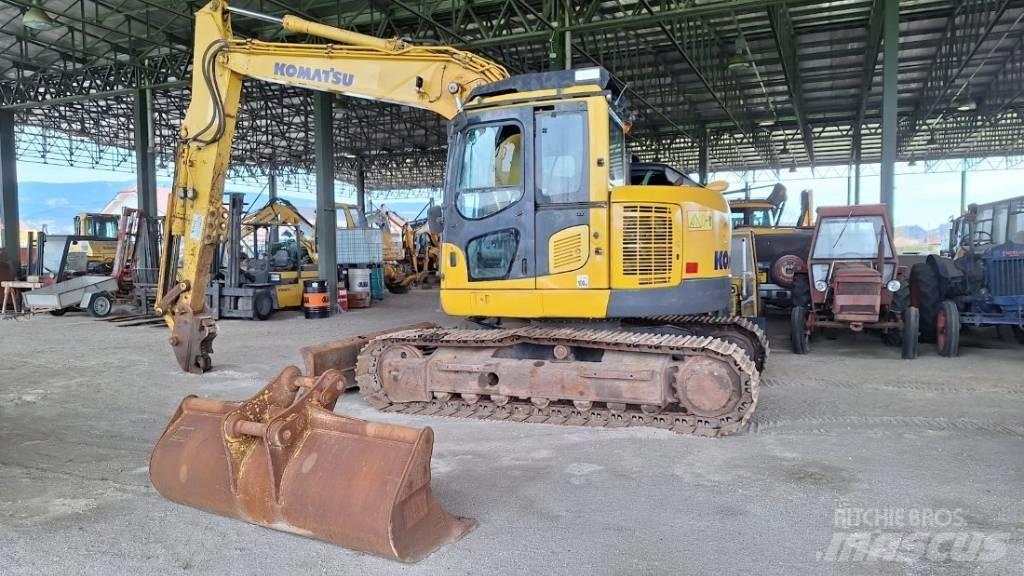 Komatsu PC 138US-8 Crawler excavators