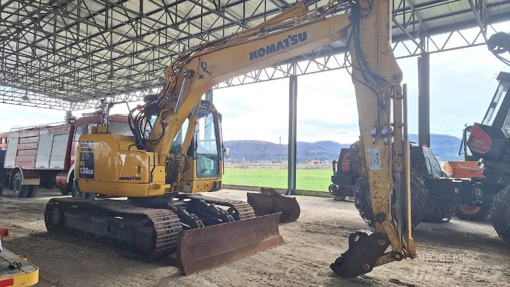 Komatsu PC 138US-8 Crawler excavators